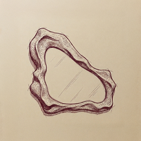 Wall Mounted Mirrors Collection sketched